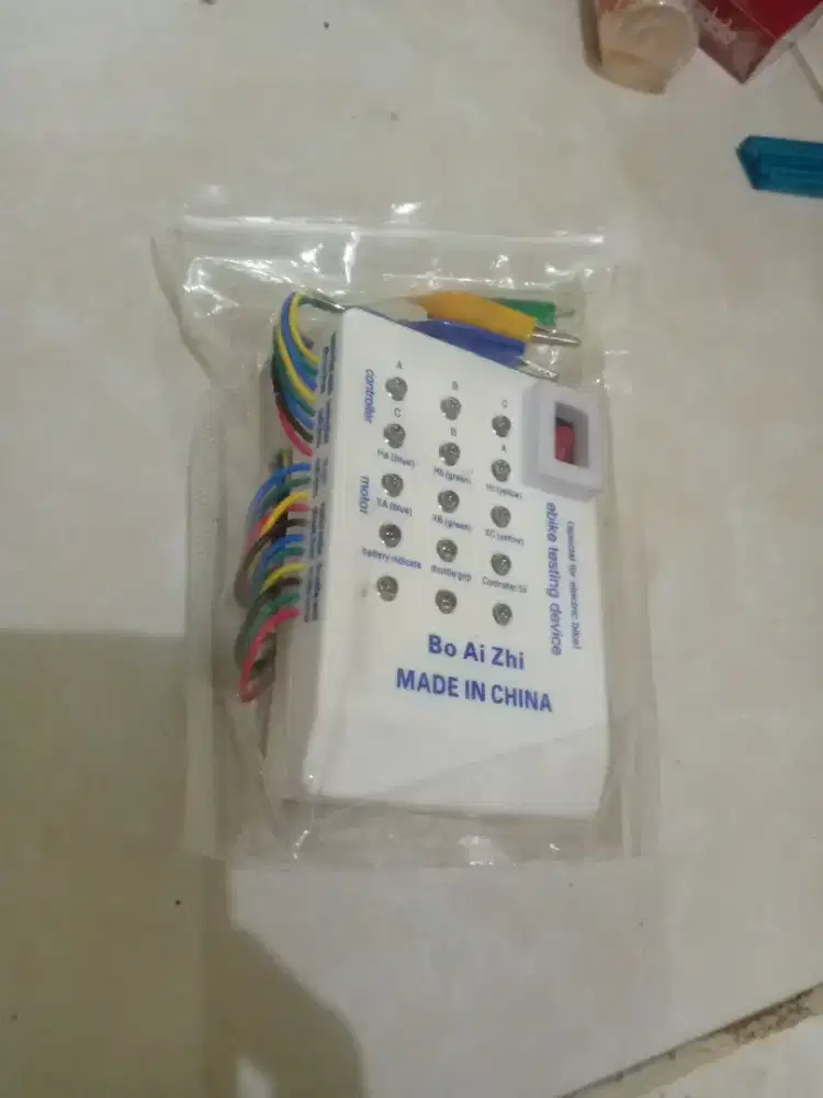 Alat test motor listrik