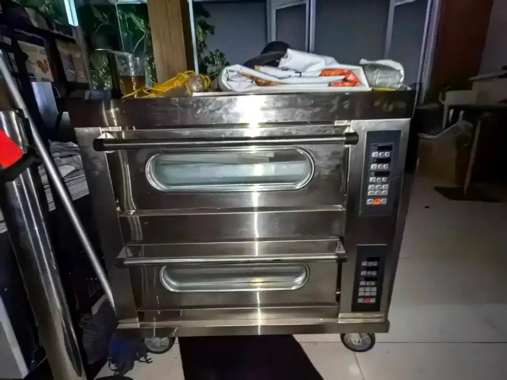 Oven 2 loyang ( electric oven )