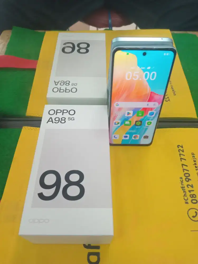Oppo A98 5G Ram 8 /256 Gb mulus no minud lengkap