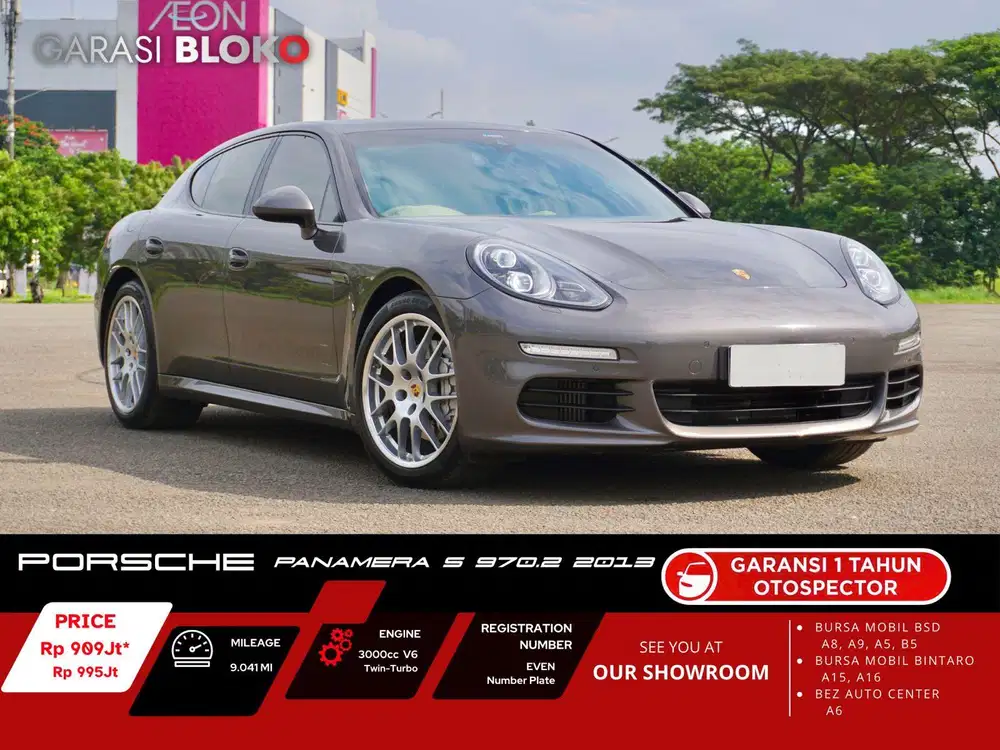(Odo 9rb) Porsche Panamera S  970.2 Facelift 2013 / 2014
