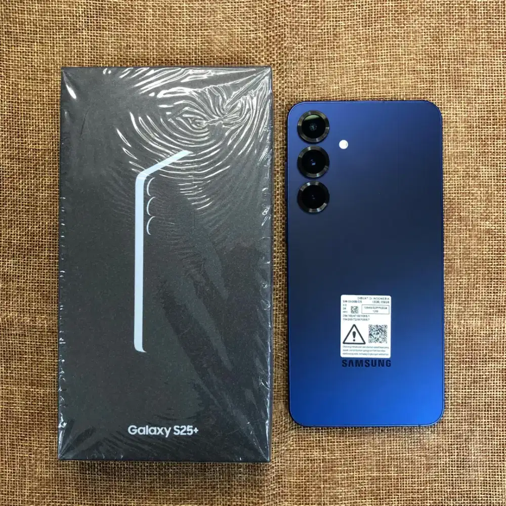 Samsung S25 Plus 5G 12/256GB Blue Super Mulus ex Garansi resmi SEIN