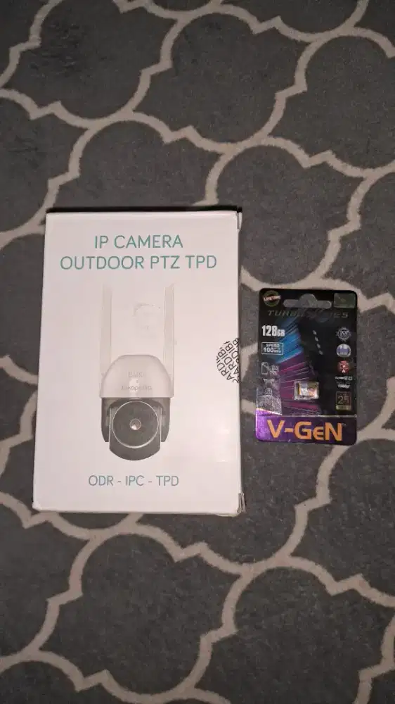 CCTV Bardi Outdoor dan Memory Card Vgen 128GB