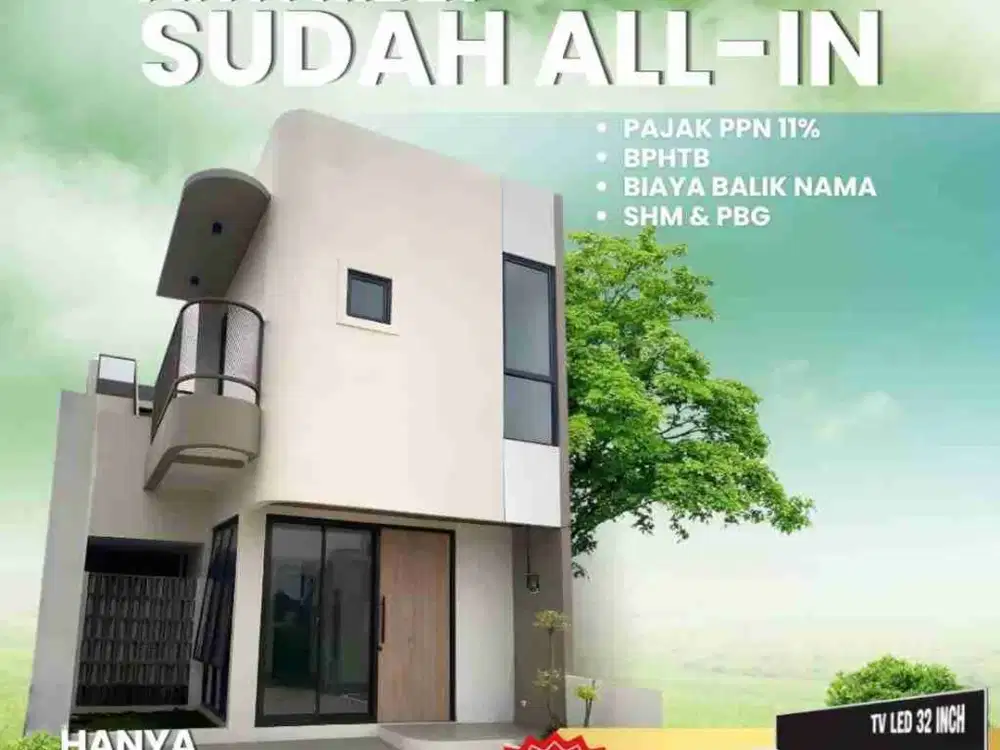 dijual rumah 2 lantai murah di padalarang