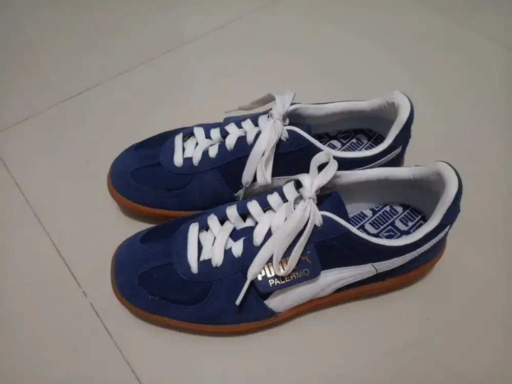 Puma Palermo OG Suede, new navy white Gold (ORI) No. 42