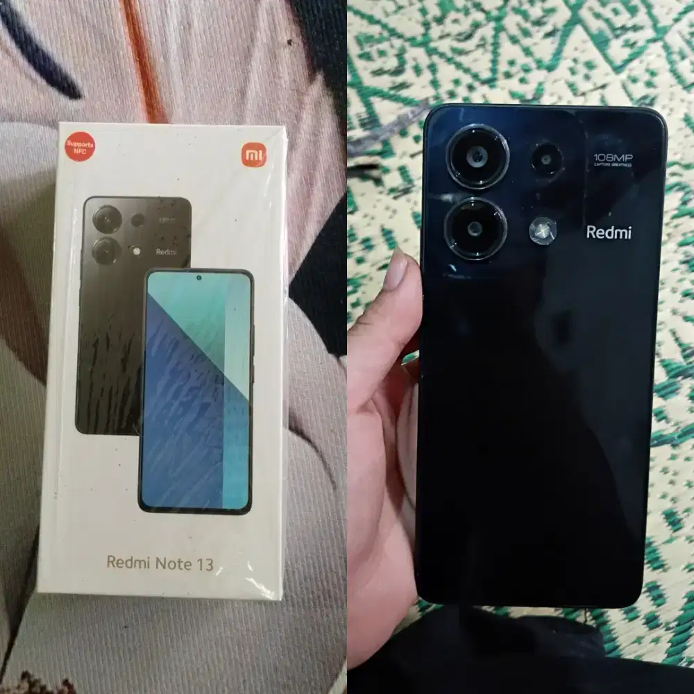 JUAL HP REDMI NOTE 13 8/256GB SECOND