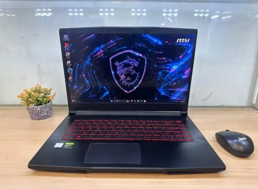 MSI GF63 Ci5 9300H/RAM 8GB/SSD 256GB/GTX 1050 4GB/15 FHD/WIN 11