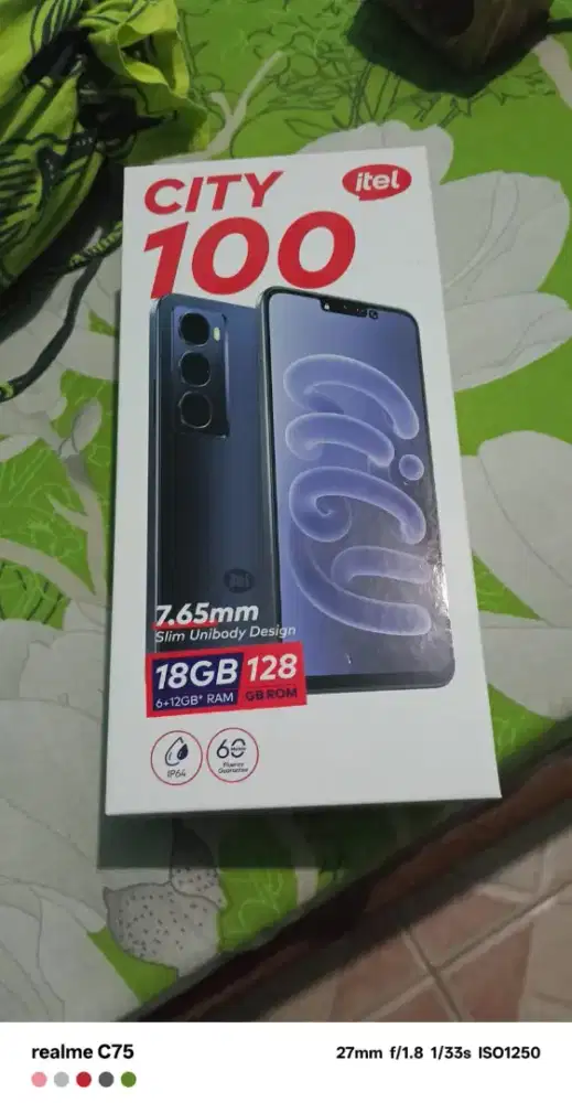 Itel City100 Ram 6+12/128