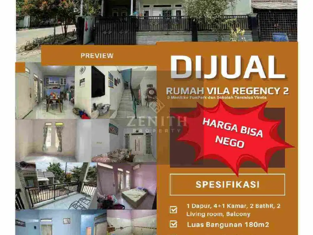 forsale vila regency 2 tangerang