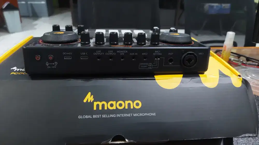 Souncdr maono claster 2 barang masih mulus