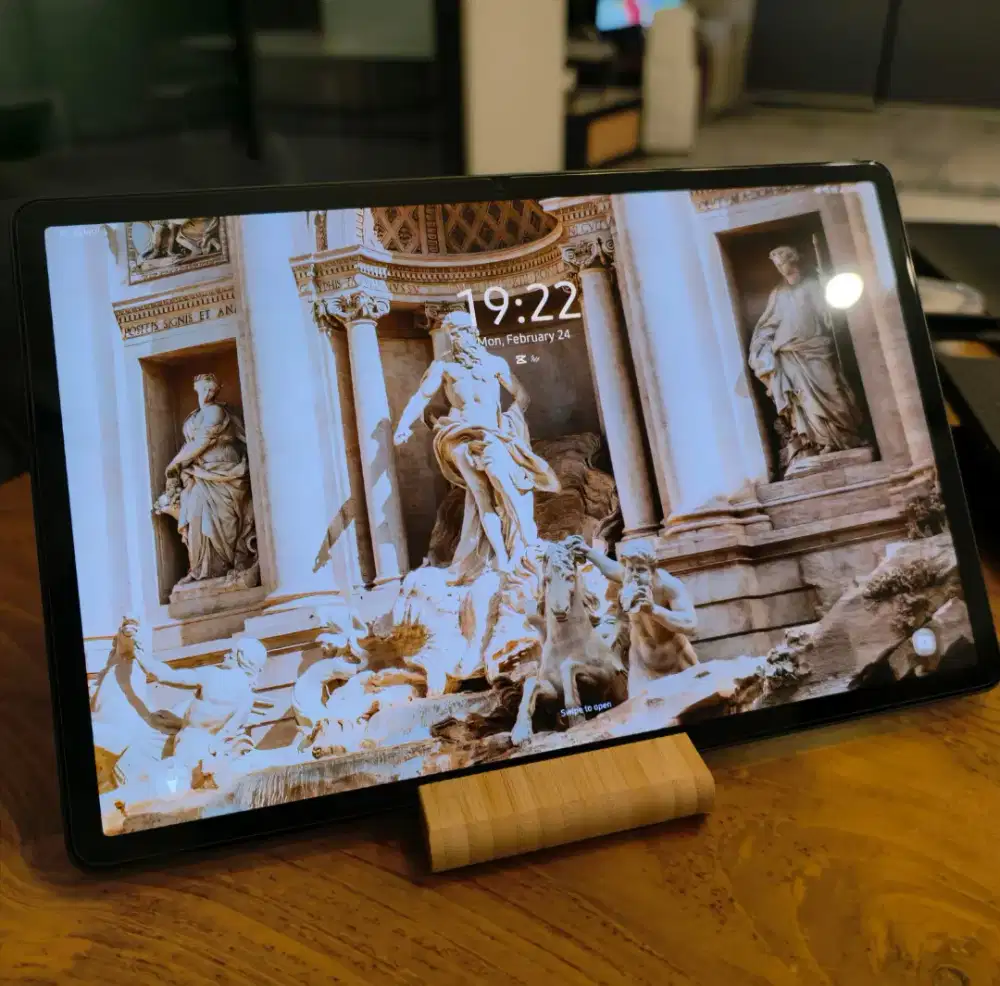 Tab samsung s9+ plus 5G SEIN 256GB RAM 12GB fullset terawat no minus