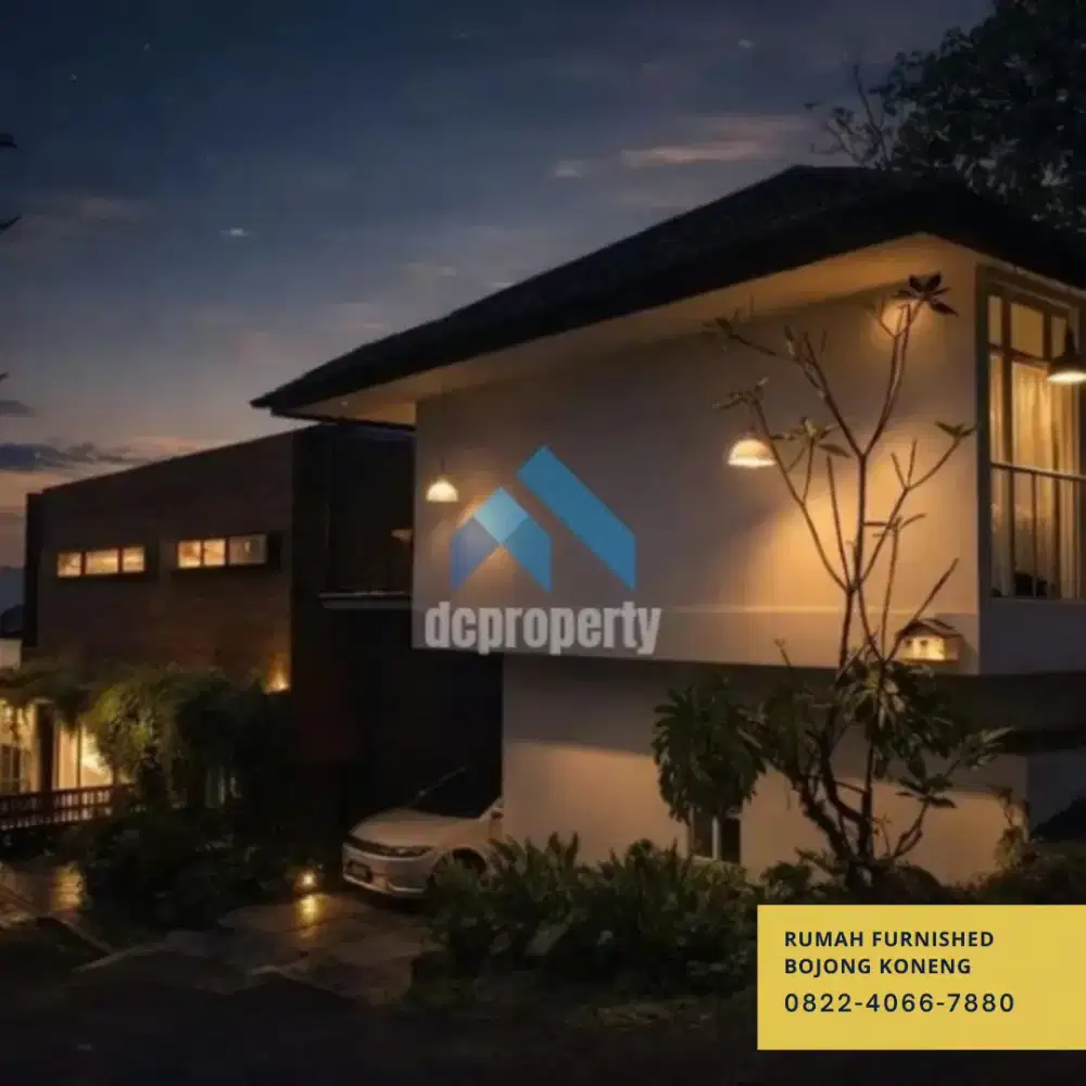 Rumah dijual full furnished di Bojong koneng Cikutra bandung