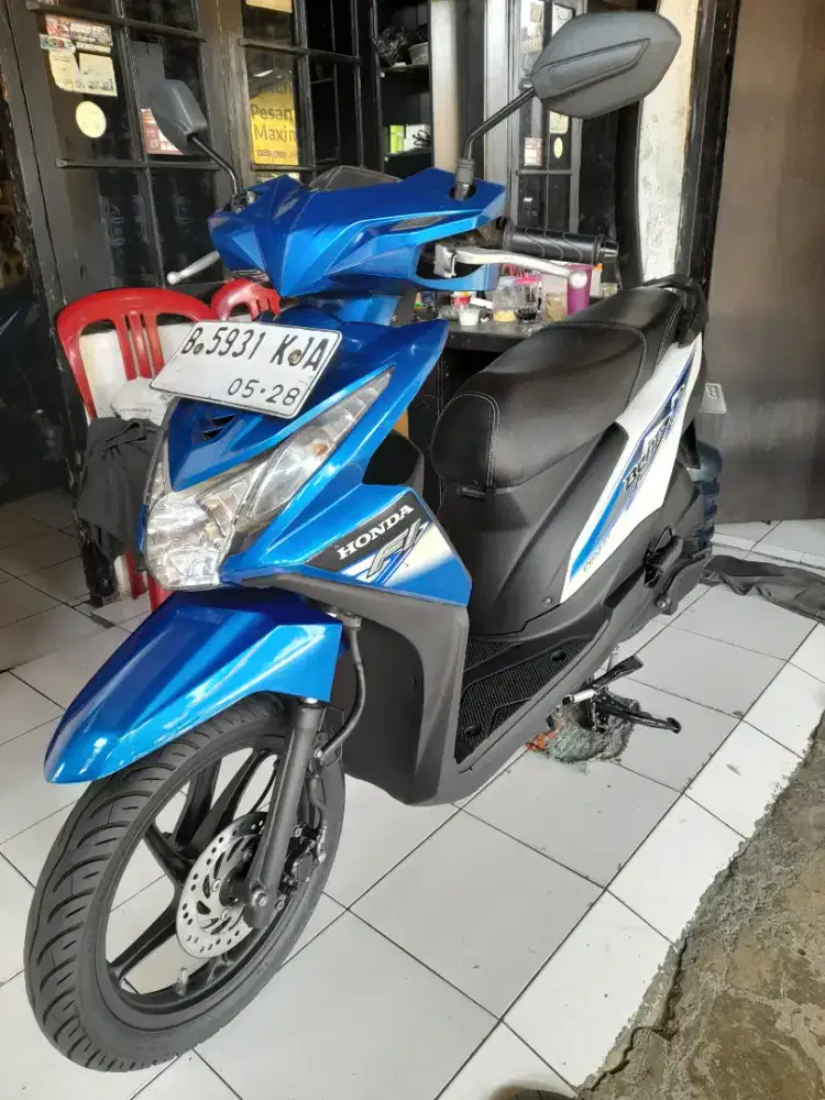 Beat thn 2014 plat bekasi