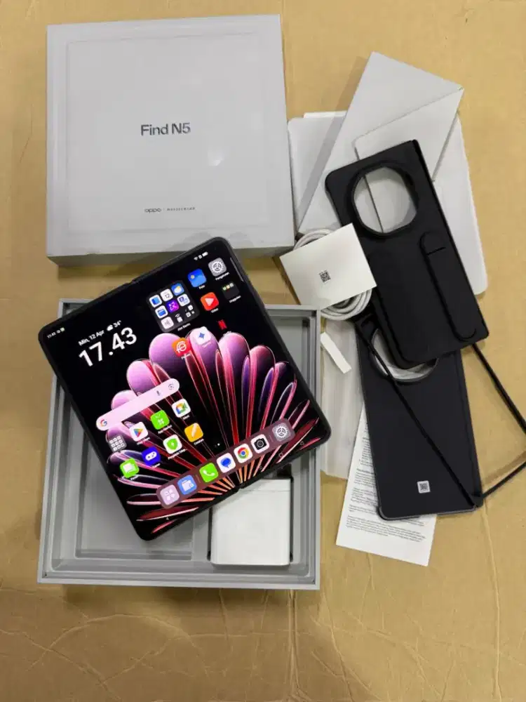 Oppo Find N5 Fold 16/512GB 5G Hasselblad Fullset Garansi Resmi