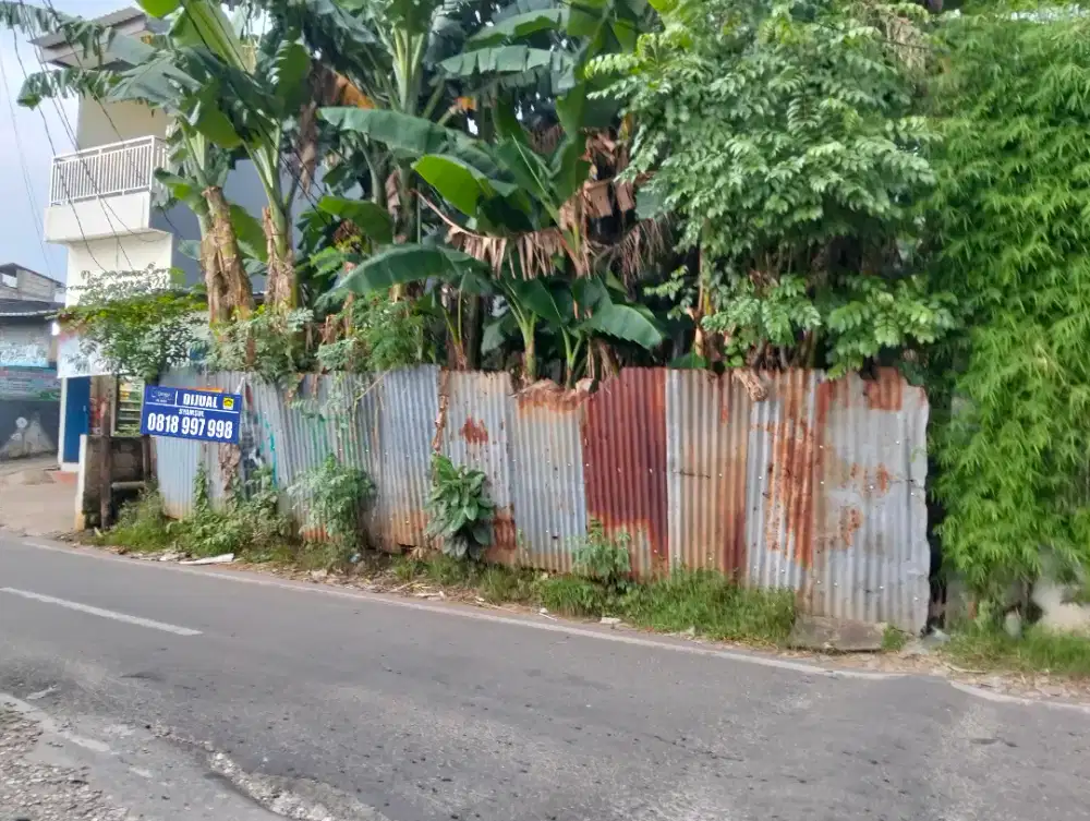 Dijual Lahan Tanah Komersil Untuk Usaha Di Cikini Dalam Jurangmangu