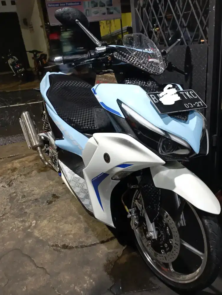 Aerox new 2022 SS lengkap+faktur jual modif