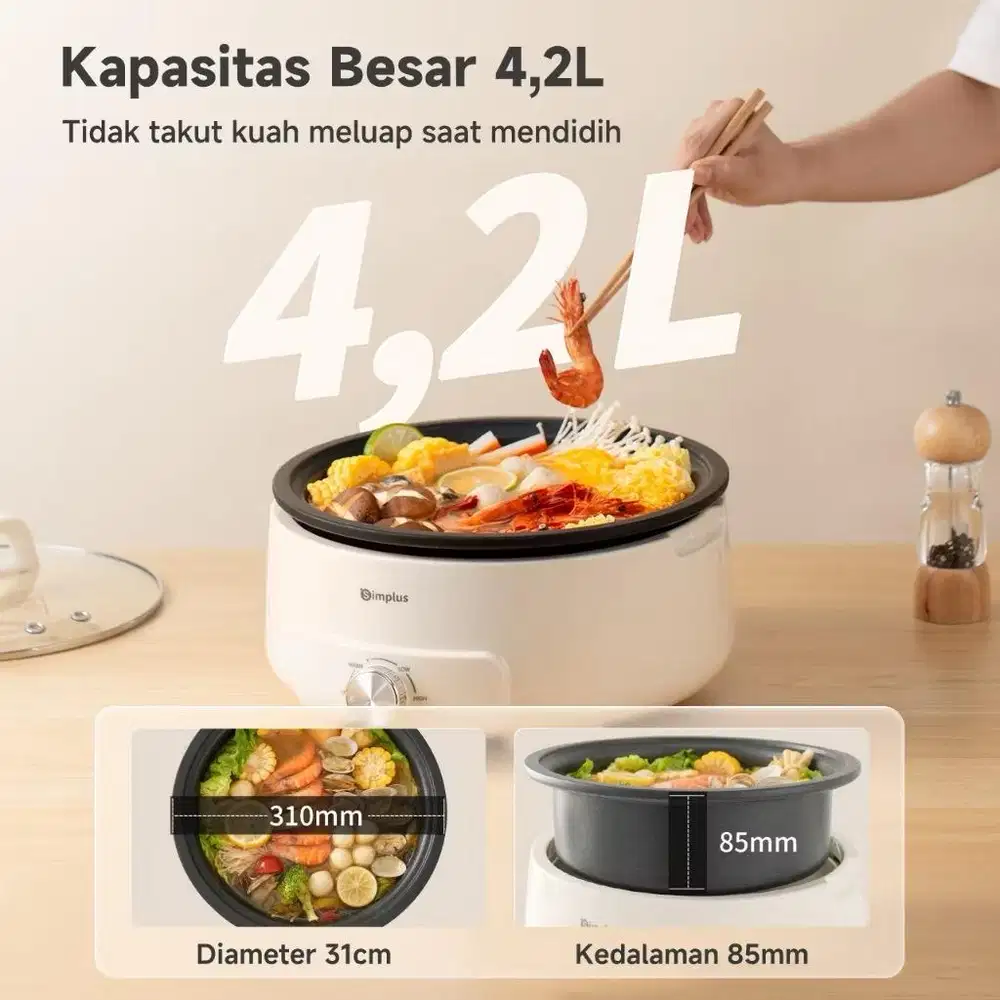 panci listrik simplus baru unboxing