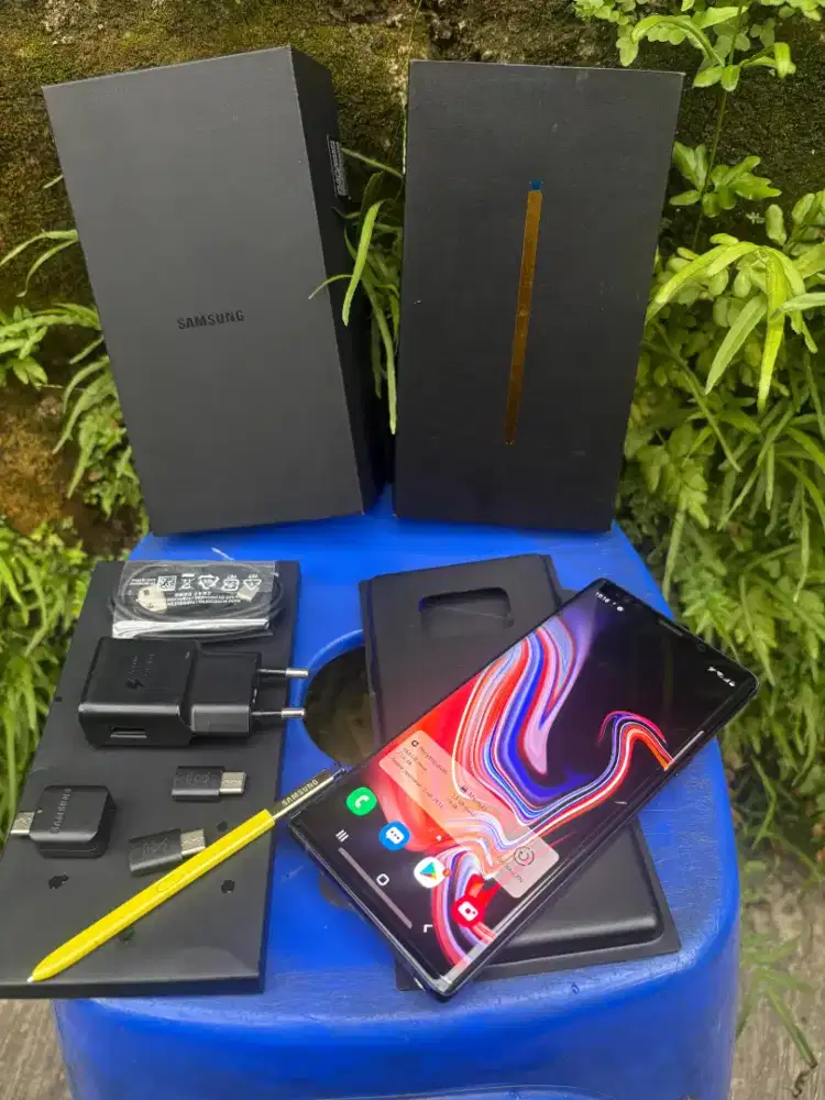 Samsung note 9 sein resmi fullset perfect banget jual cepat