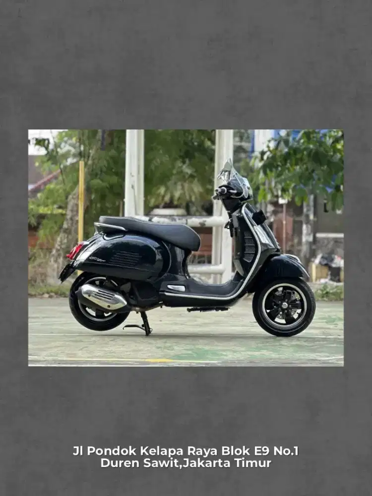 PIAGGIO VESPA GTS 150 IGET 4V ABS LED TH 2020 BLACK VULCANO Perfect
