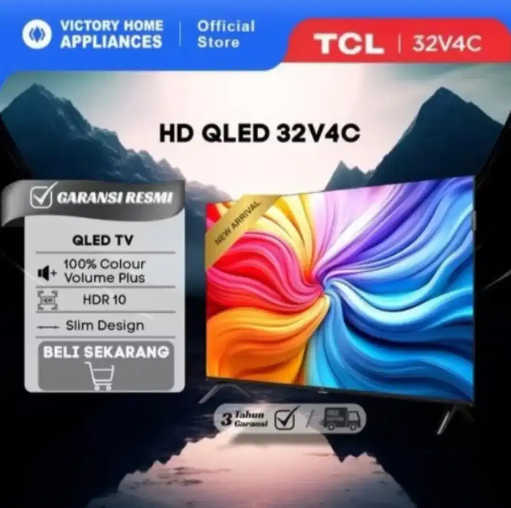 Di Jual TV baru Merek TCL 32inc SmartTV