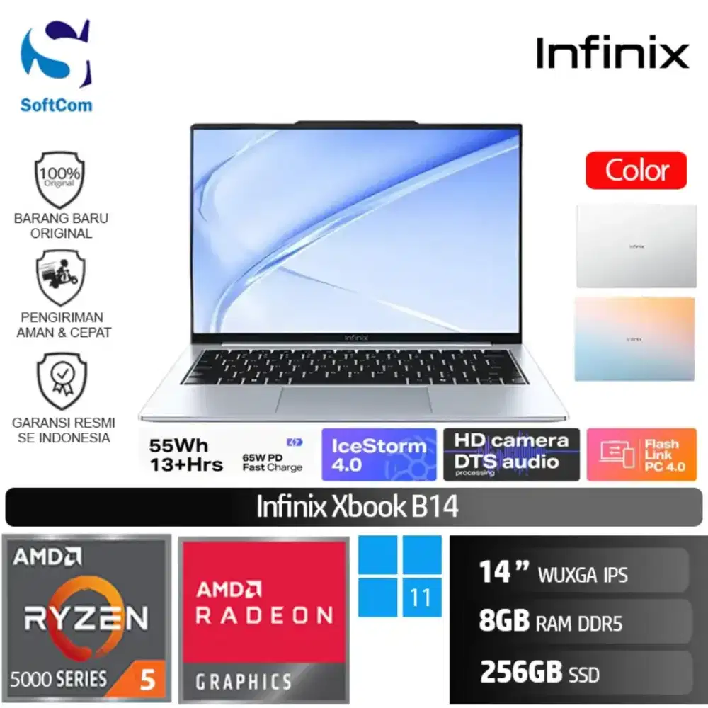 Cicilan Laptop Infinix xbook B14 bisa mulai tanpa dp