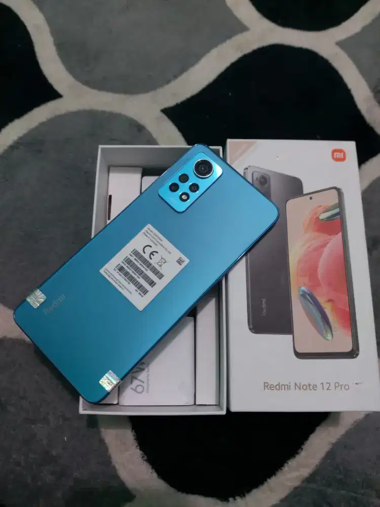 redmi note 12 pro 4G ram 8/256 fullset