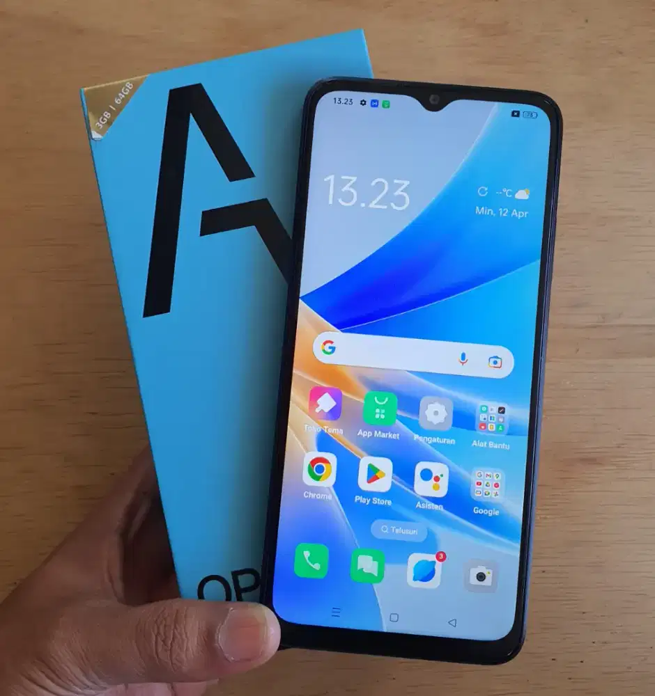 Oppo A17k 3+4/64 fullset mulus