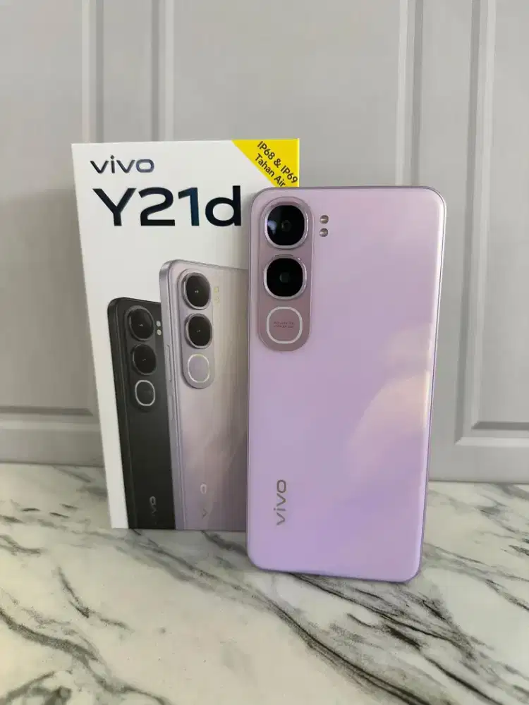 Vivo Y21D dengan batrai 6500 mah dan kamera underwater ip 68 ip69 ip69