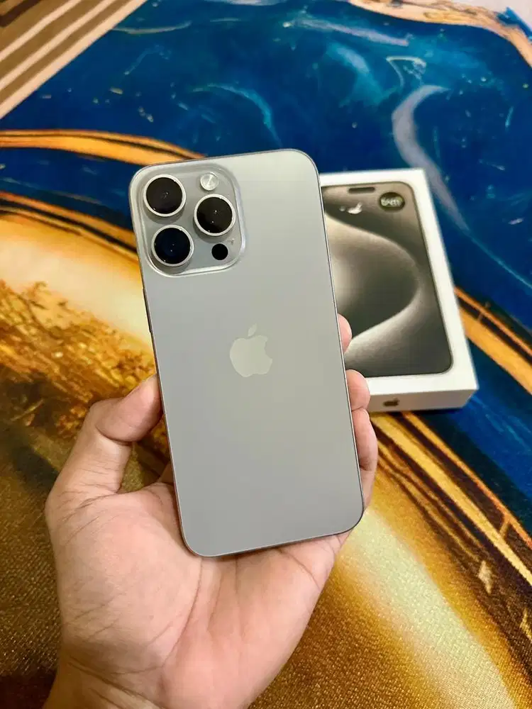 IPHONE 15 PROMAX IBOX 256 NATURAL TITANIUM