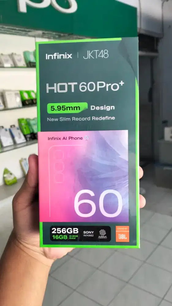 Infinix hot 60 pro+ (8/256) new spesial promo