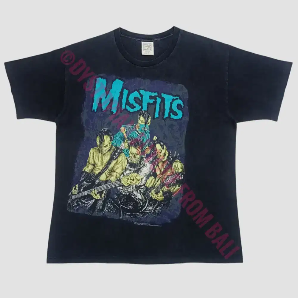 Vintage 1999 T-shirt Band Misfits 2000