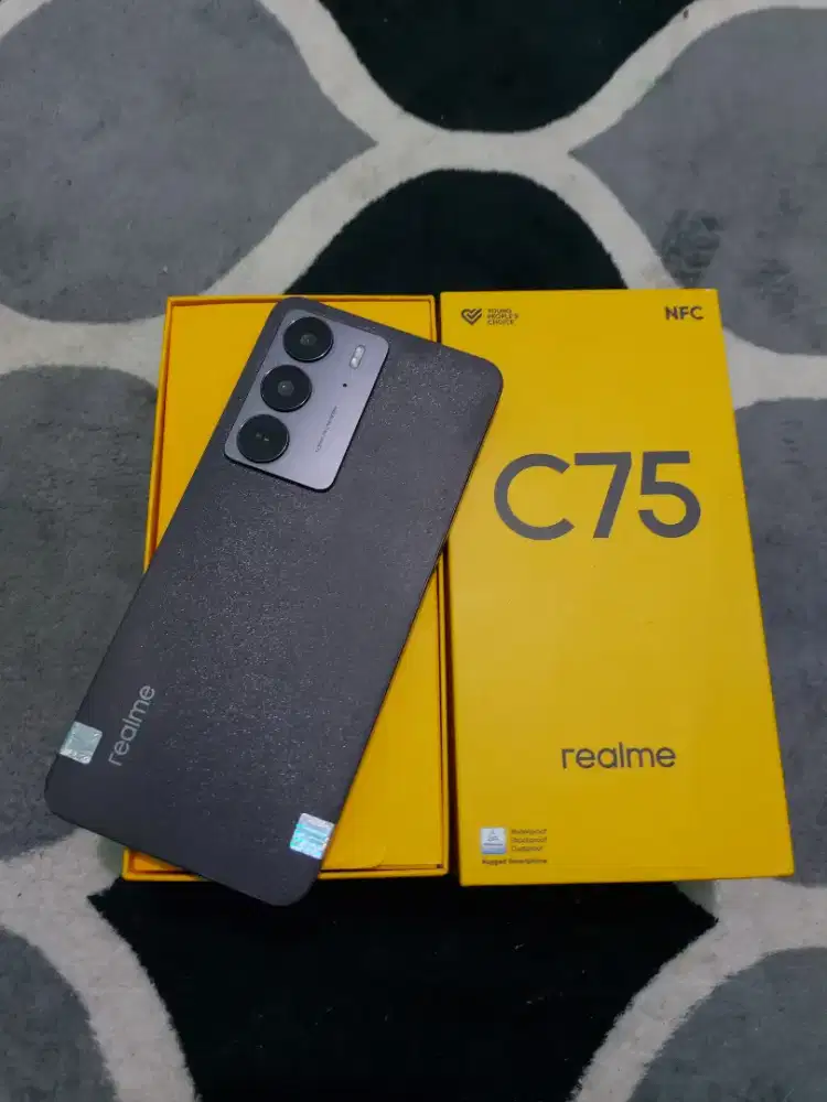 realme c75 ram 8/256 fullset
