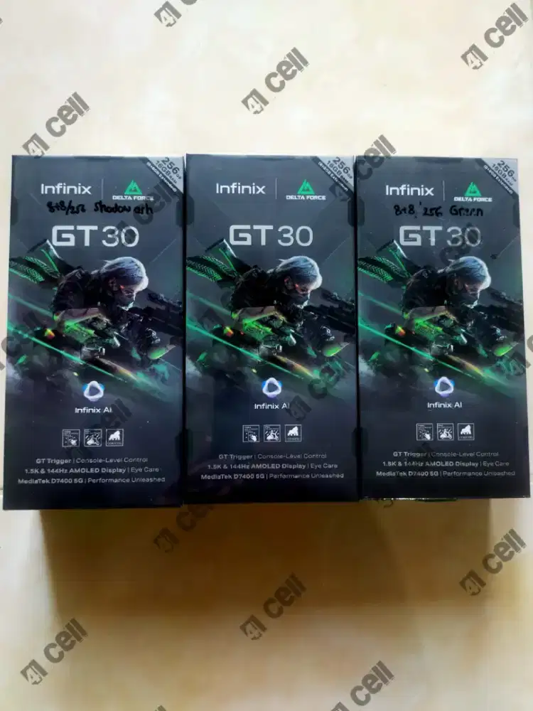 Infinix GT 30 5G ram 8+8/256 100% baru Termurah