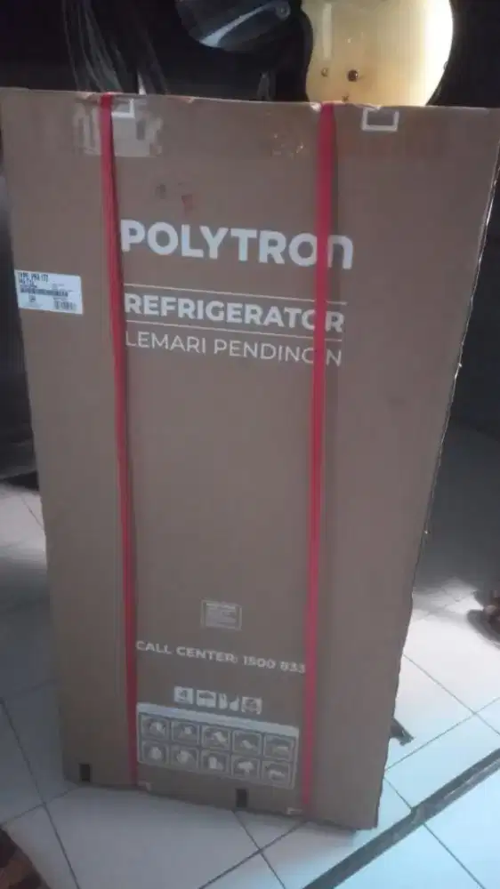 Kulkas.polyyron 1pintu.baru