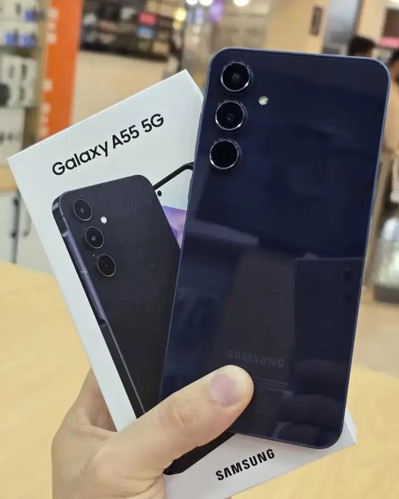 SAMSUNG A55 8/256 FULLSETT ORIGINAL BAWAAN