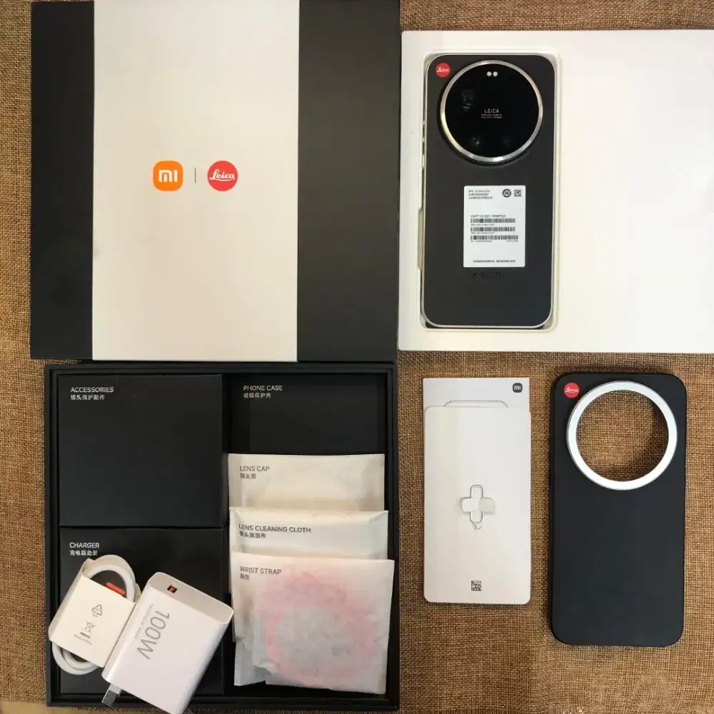 Like new Xiaomi 17 Ultra Leica Edition Silver Black CN Pajak resmi