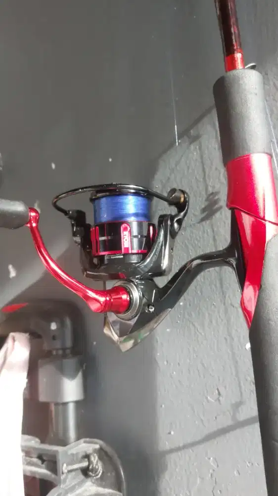 Reel ryobi joran shimano scorpion