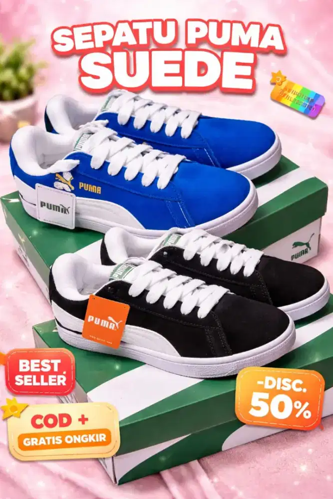 Sepatu Suede pria wanita