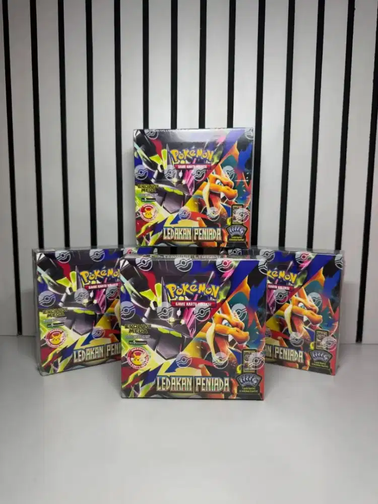 POKEMON SERI LEDAKAN PENIADA BREND NEW BARU SEGEL ORIGINAL POKEMON