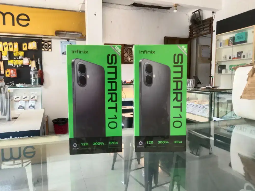 Fast respon WA Infinix Smart 10 4+4/128 Garansi resmi 1thn