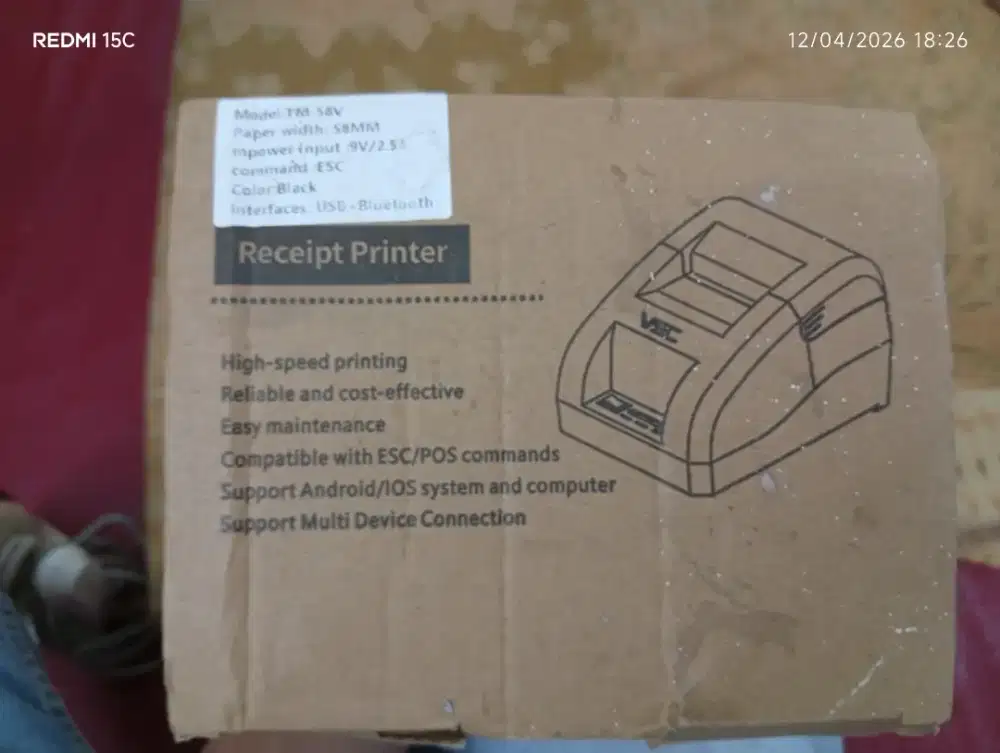 Mesin cetak struk online