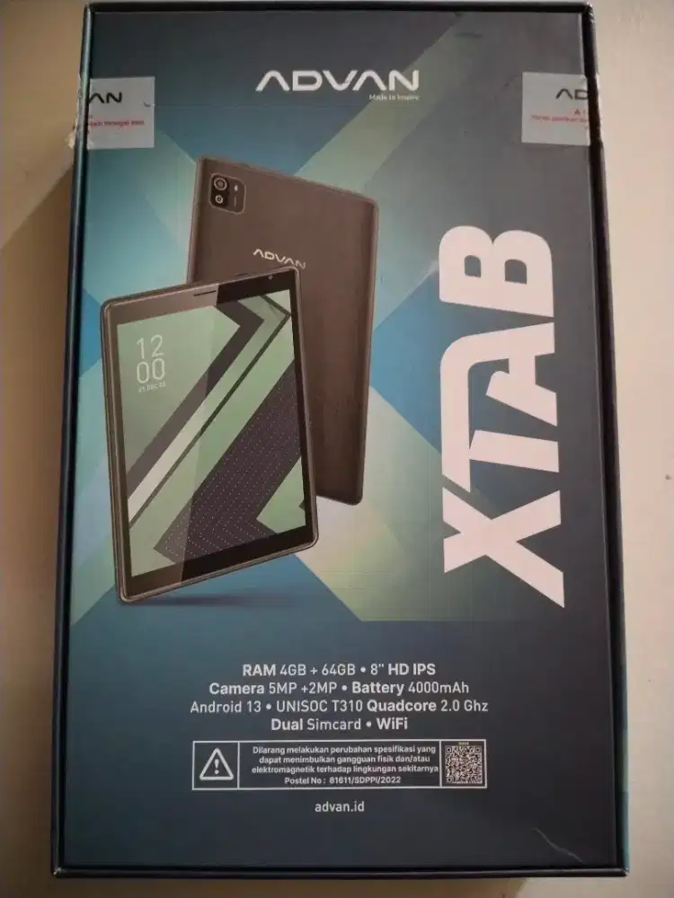 Di jual ADVAN X_TAB