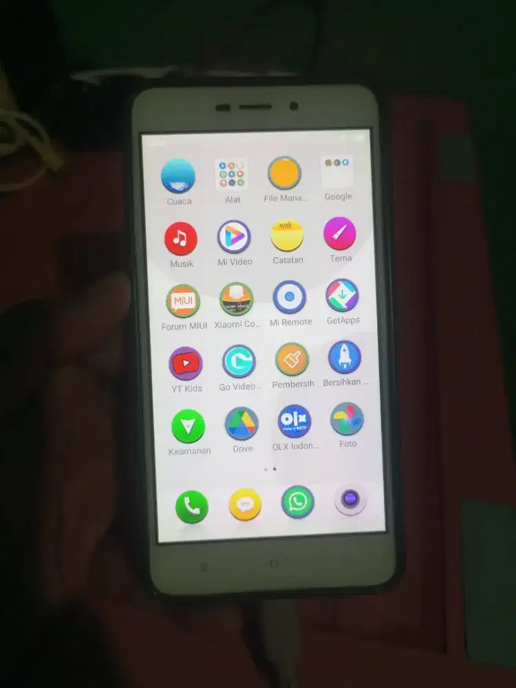 xiaomi redmi 4a layar mulus normal