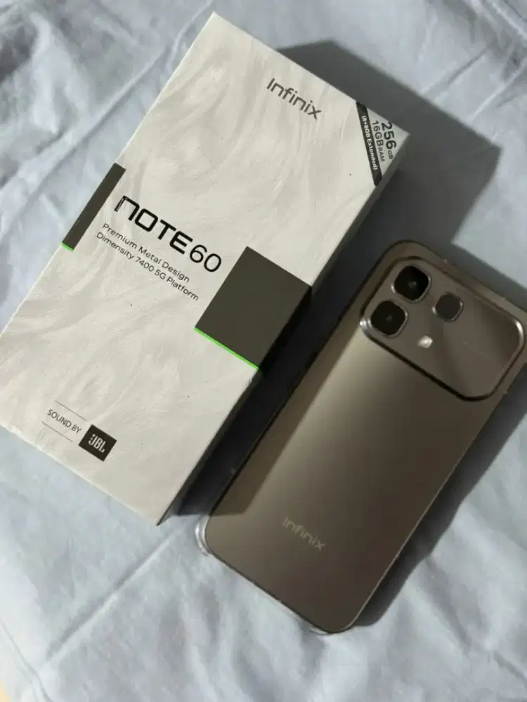Infinix note 60 Garansi panjang Mulus baru sebulan
