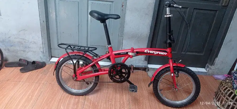 SEPEDA LIPAT UK 16 MERK EVERGREEN