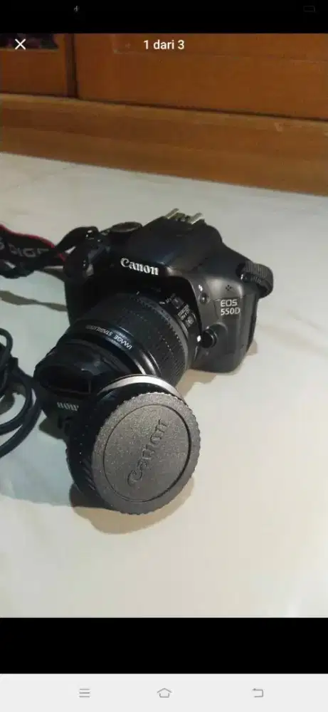 FOR SALE Camera EOS 550D