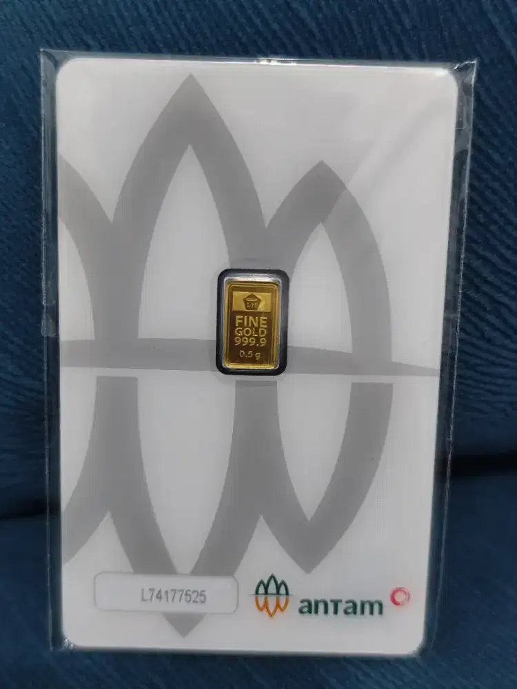 DIJUAL CEPAT EMAS ANTAM 0.5 GR