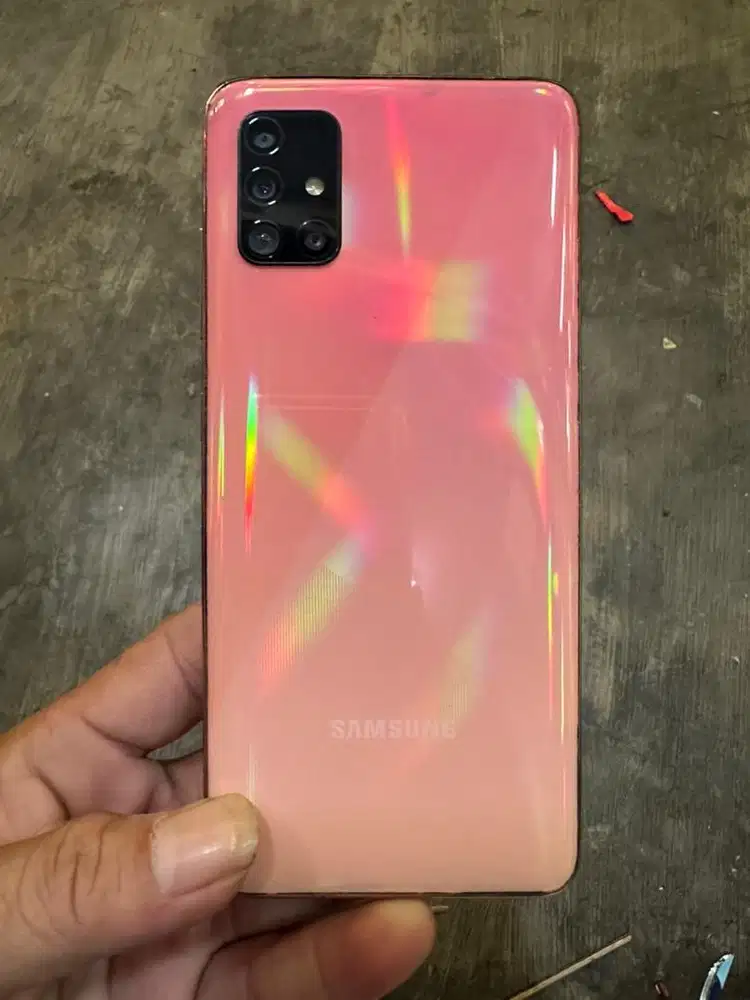 Samsung A51 NFC 8+8GB 128GB Pink Edition Mulus Siap Pake BS TT YA
