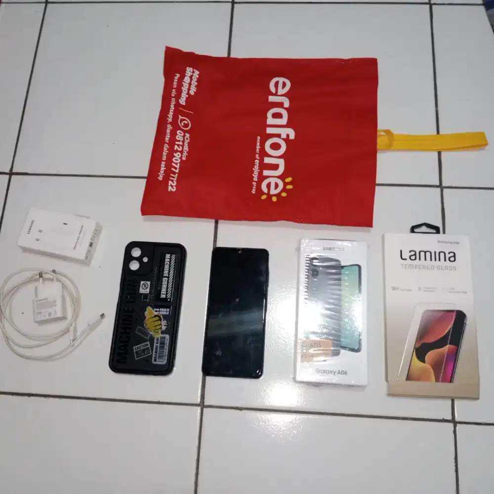 Samsung A06 minus pemakaian