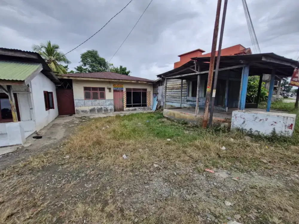 Tanah Komersil Pinggir Jl. Lintas Sumatra Stabat 275m²-Tanpa Perantara