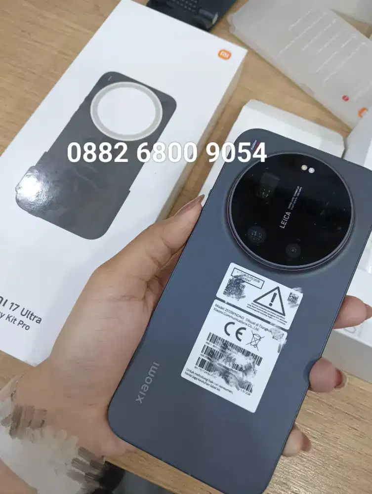 XIAOMI 17 ULTRA 5G 16/512 + LENSA PHONE SECOND RASA BARU LIKE NEW